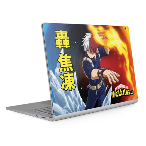 My Hero Academia Shoto Todoroki Season 4 Surface Book 2 13.5in Skin